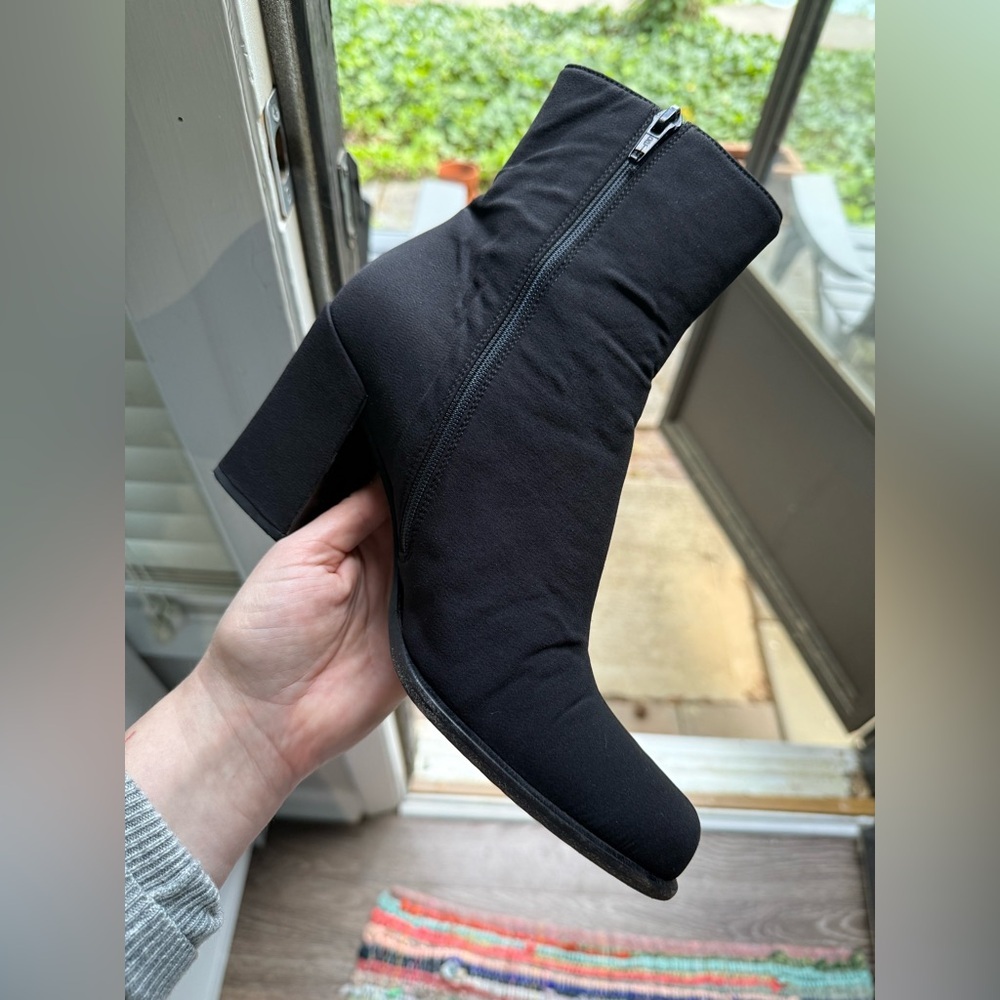 Vintage Prada Nylon/Leather Booties - Picture 13 of 16